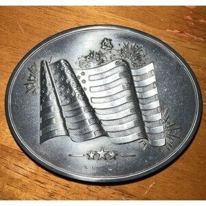 Bev Belt Buckle American Flag Large Beverage Holder Made In America BevBuckle